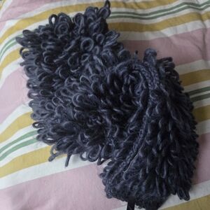 ANTHROPOLOGIE loopy scarf - Grey/blue - NWT